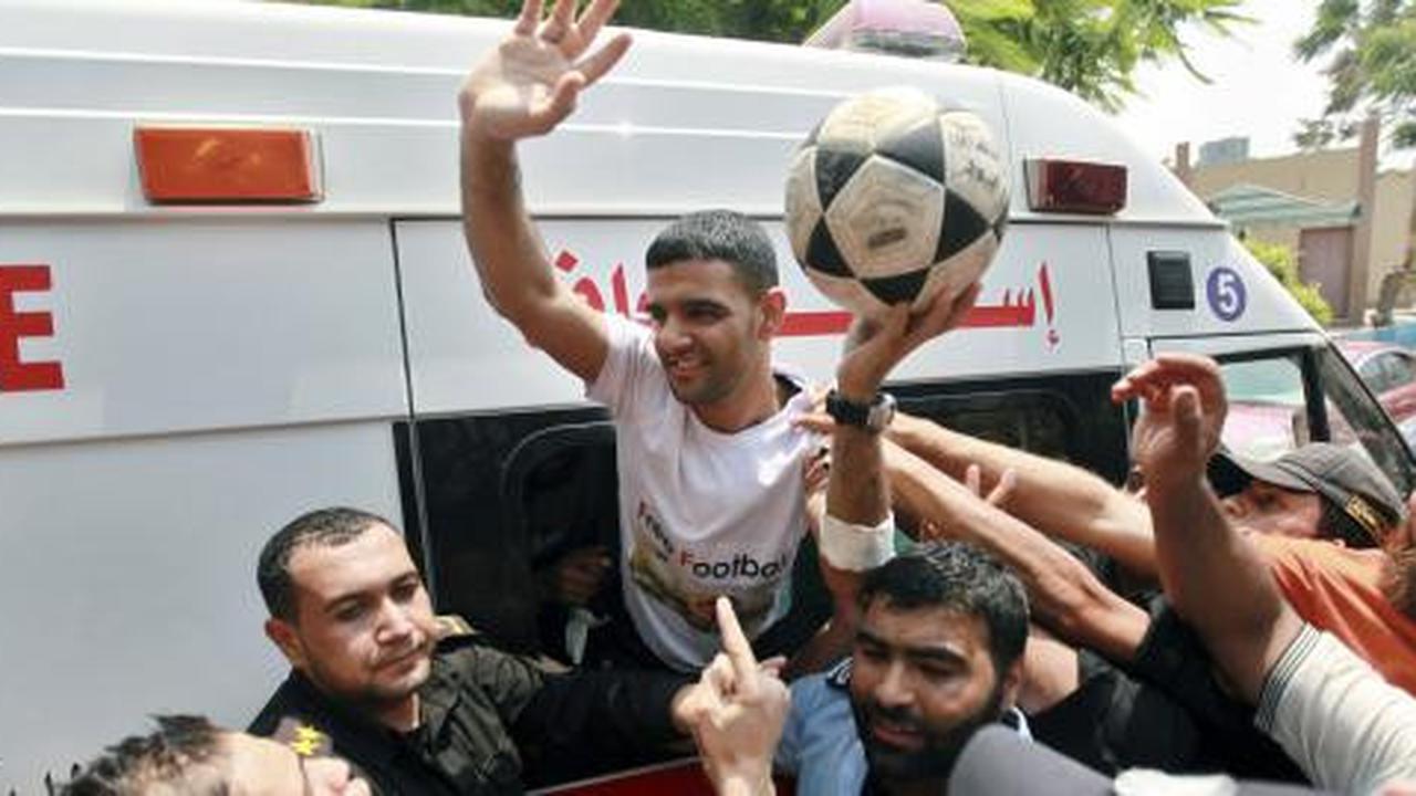 Bintang Timnas Palestina bebas setelah tiga bulan mogok makan