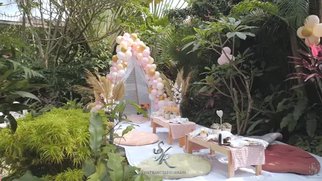 Potret Taman Rumah Syahrini di Bogor