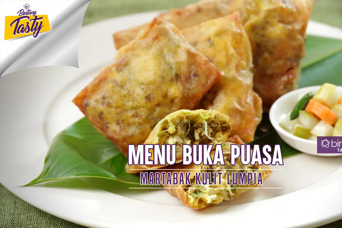 [Bintang] Menu Buka Puasa: Martabak Kulit Lumpia