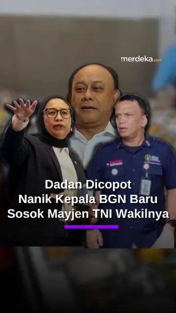 Prabowo Copot Dadan Tunjuk Nanik Kepala BGN, Sosok Mayjen TNI Trenggono Wakilnya