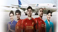 Garuda Indonesia Tak Lagi Jadi Sponsor Liverpool FC