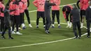Pasukan Pep Guardiola mengemas dua kemenangan beruntun di laga sebelumnya. (Peter Schneider/Keystone via AP)