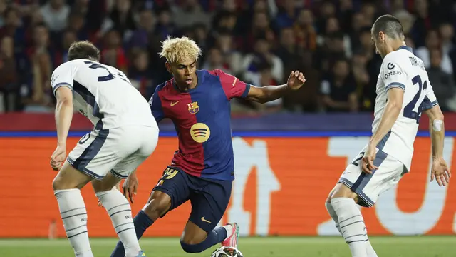 Lamine Yamal, Barcelona, Liga Champions