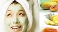 Wajah Cantik Dengan Masker Tradisional