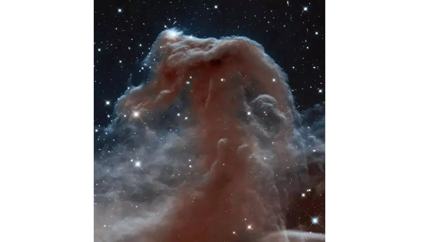 	Horsehead Nebula yang berhasil ditangkap oleh teleskop Hubble (Sumber: NASA)