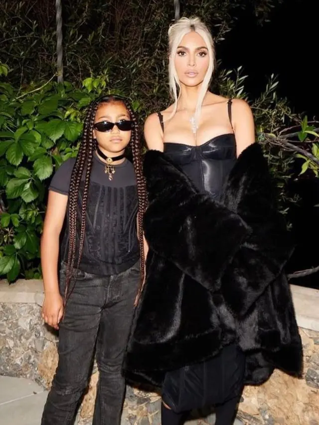 North West dan Kim Kardashian