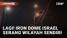 Alami Kendala Teknis, Rudal Iron Dome Jatuh dan Meledak di Israel