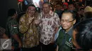 Presiden Ke-6 Susilo Bambang Yudhoyono hadir dalam acara Pidato Politik Calon Gubernur DKI Jakarta Agus Harimurti Yudhoyono di Hotel Dharmawangsa, Jakarta, Sabtu (11/12). (Liputan6.com/Johan Tallo)