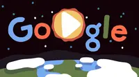 Google rayakan Hari Bumi 2019 dengan doodle keragaman hayati. (Doc: Google Doodle)