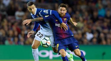 Messi Hat-trick, Barcelona Taklukan Espanyol 5-0