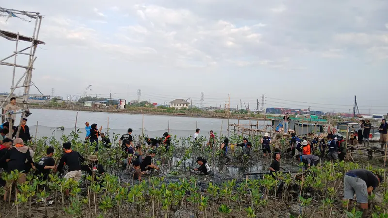 Bersepeda dari Jakarta ke Lombok untuk menanam 1.200 pohon. Dok: Kitabisa