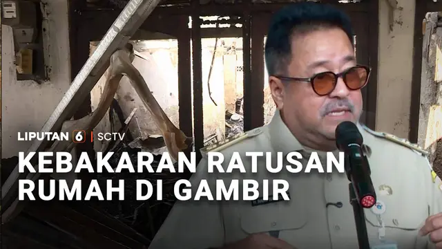 Kebakaran Ratusan Rumah di Gambir