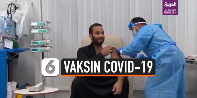VIDEO: Detik-Detik Putra Mahkota Kerajaan Arab Saudi Disuntik Vaksin Covid-19