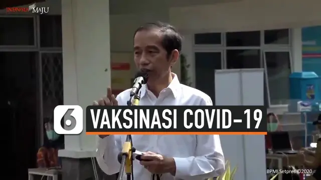VIDEO: Lengkap, Presiden Jokowi Ungkap Rencana Vaksinasi Covid-19