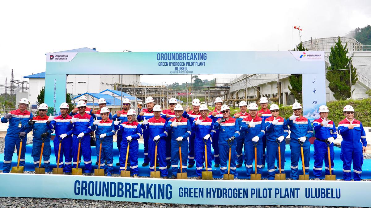 Langkah Bersejarah, Pertamina Resmikan Groundbreaking Pilot Plant Green Hydrogen di Ulubelu