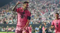 Kembalinya, Lionel Messi bersama Inter Miami ditandai dengan dengan penampilan luar biasa. (Chris ARJOON/AFP)