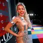 Miley Cyrus saat tiba untuk menghadiri ajang bergengsi MTV VMA 2015 yang digelar di Microsoft Theatre, Los Angeles, California, AS (30/8/2015). (REUTERS/ Mario Anzuoni)