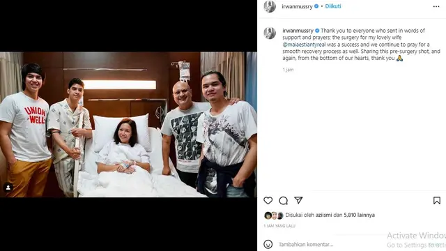 Maia Estianty (Foto: Instagram/@irwanmussry)
