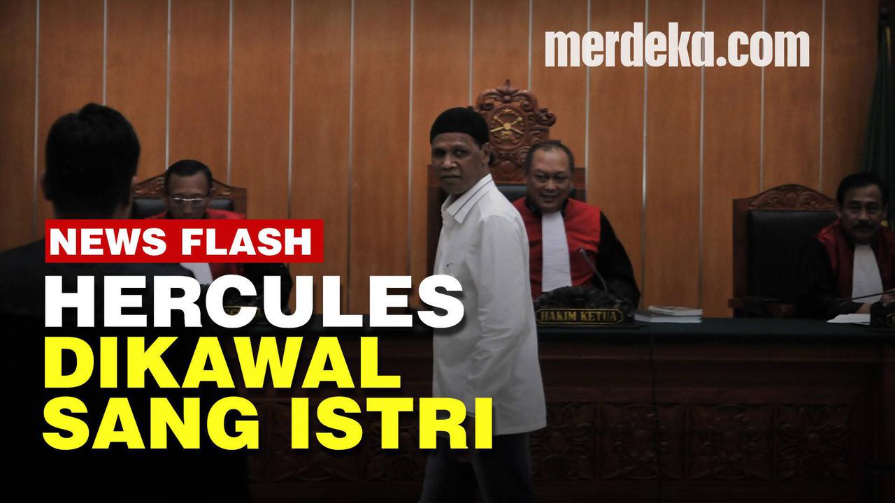 VIDEO: Hercules Tidak Takut Dibunuh, Tak Perlu Dikawal Anggota