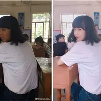 Tertarik sama orang di dunia maya? Mulai sekarang, belajarlah untuk membedakan mana foto asli dan mana foto palsu. (Foto: @kanahoooo)