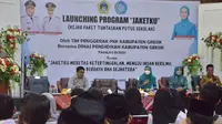 TP PKK Gresik melaunching program 'Jaketku' (Istimewa)