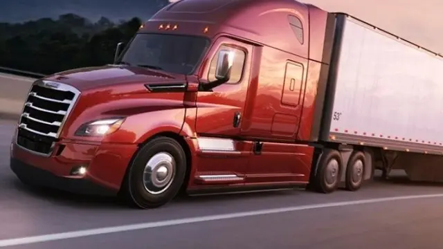 Truk listrik Daimler Freightliner eCascadia