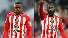 Noah Sadiki dan Arthur Masuaku. (Sunderland)