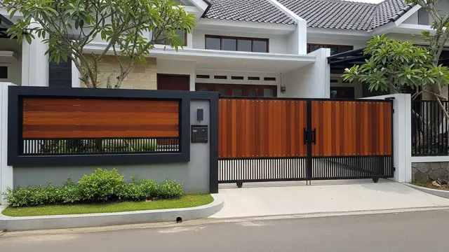 9 Desain Pagar Rumah Minimalis yang Membuat Fasad Tampak Lebih Mahal dan Berkelas