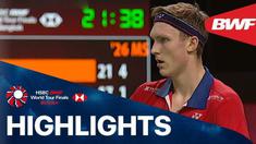 Berita video highlights pertandingan antara Anthony Ginting lawan Viktor Axelsen di BWF World Tour Finals 2020, Rabu (27/1/21)