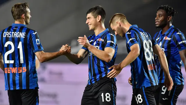Hajar Brescia 6-2, Atalanta Tempel Juventus di Klasemen