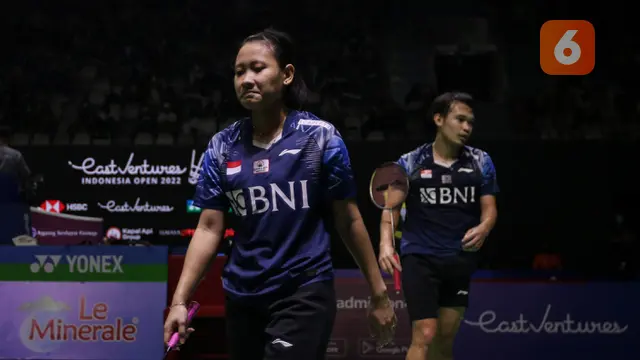East Ventures Indonesia Open 2022: Rinov Rivaldy/Pitha Haningtyas Mentari