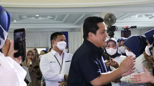 Menteri BUMN Hadiri Halal Bihalal PNM Bertajuk "Ketupat Lebaran di Majalengka"