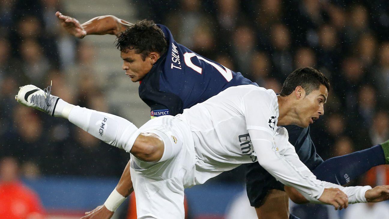 Thiago Silva - Cristiano Ronaldo.