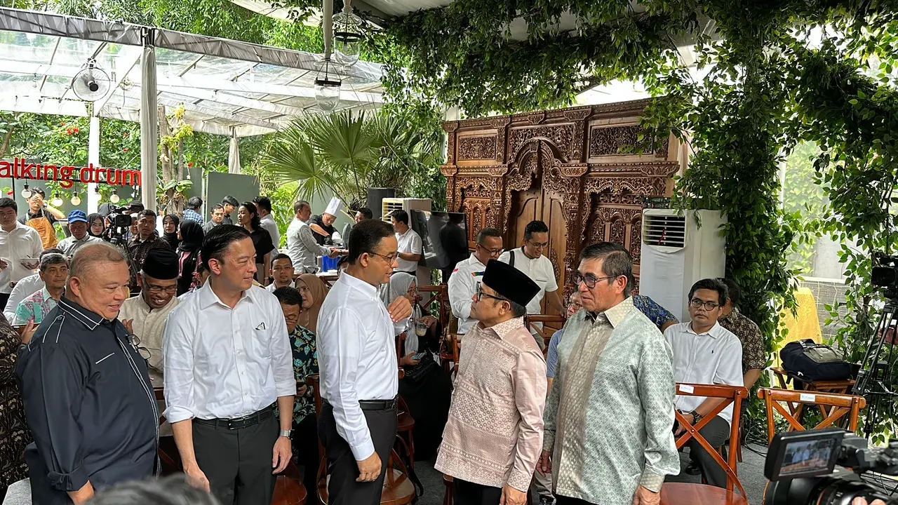 Halal Bihalal sekaligus Pembubaran Tim Nasional Pemenangan Anies-Muhaimin (AMIN).
