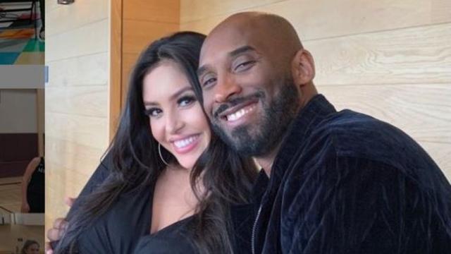 Kobe Bryant dan istrinya, Vanessa Laine