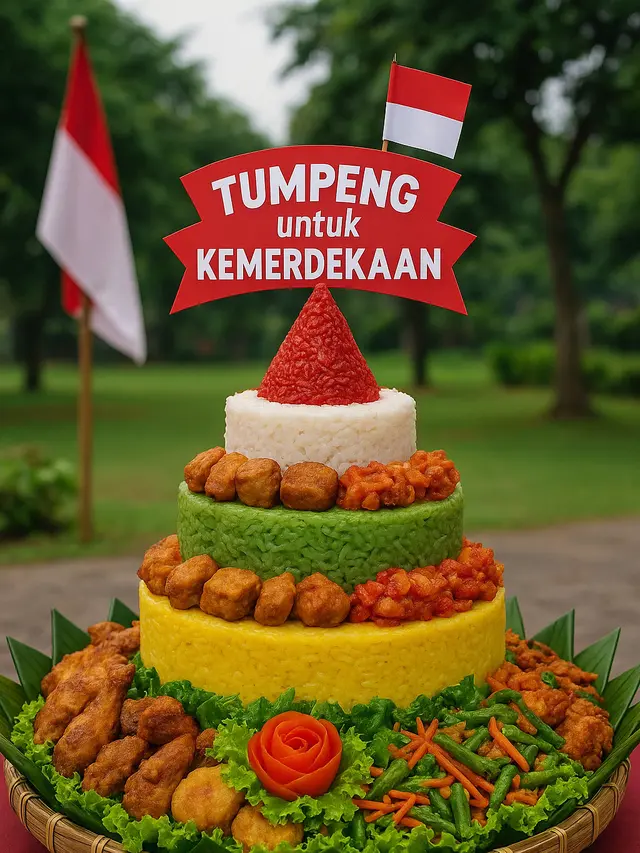 7 Model Tumpeng 17 Agustus Unik dan Kreatif, Meriahkan Perayaan Kemerdekaan RI ke-80