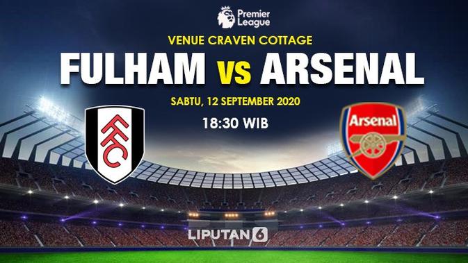 Link Live Streaming Fulham Vs Arsenal Di Liga Inggris Malam Ini Bola Liputan6 Com