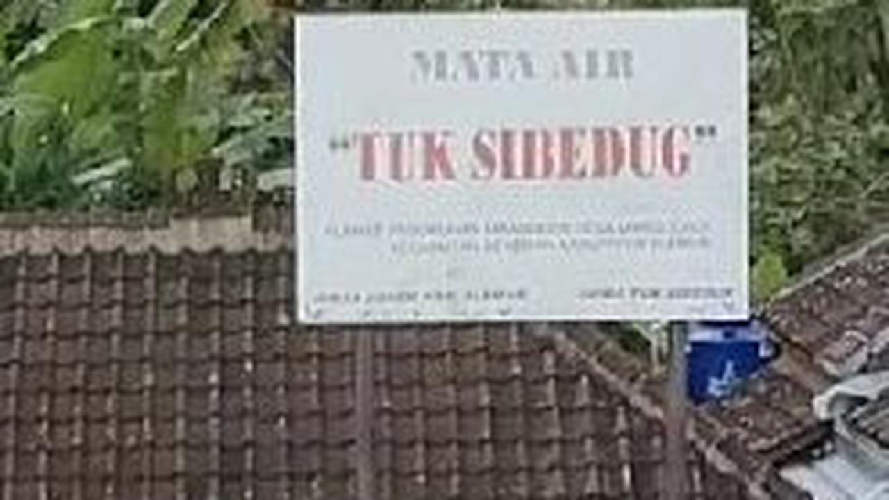Mengenal Tuk Si Bedug, Sumber Mata Air Keramat di Sleman Konon Warisan Sunan Kalijaga