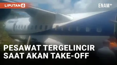 Pesawat Trigana Air Pengangkut 42 Penumpang Tergelincir di Serui