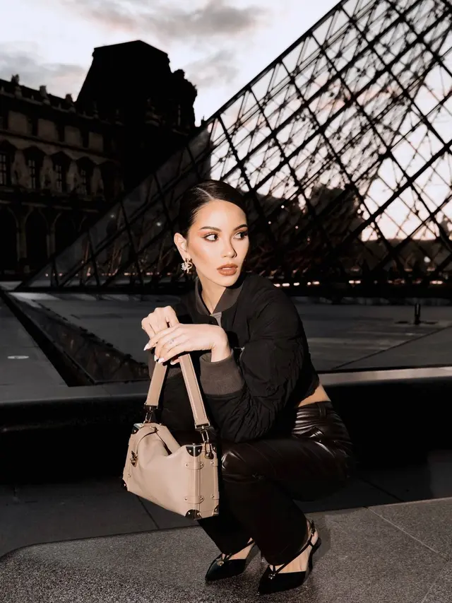 Hadiri Event yang Sama dengan Lisa BLACKPINK, Alyssa Daguise Tampil Stylish dengan Pesona Mahal di Paris Fashion Week