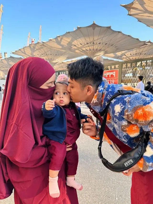 Baby L, anak Lesi dan Billar (Instagram.com/rizkybillar/lestykejora)