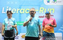 Literacy Run Perpusnas Semarakkan HUT ke-46, Dorong Budaya Baca dan Hidup Sehat