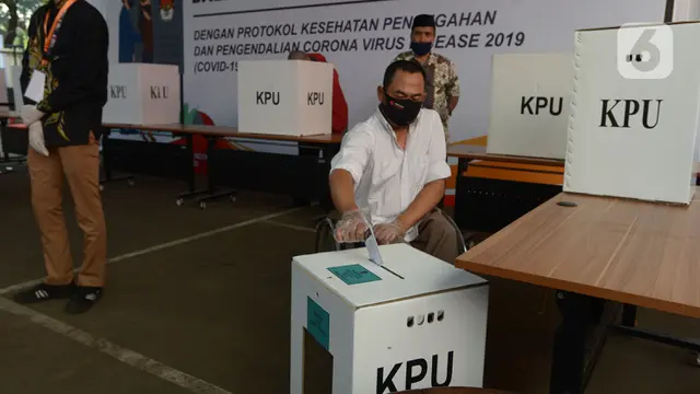 Terapkan Protokol Kesehatan, KPU Gelar Simulasi Pemugutan Suara