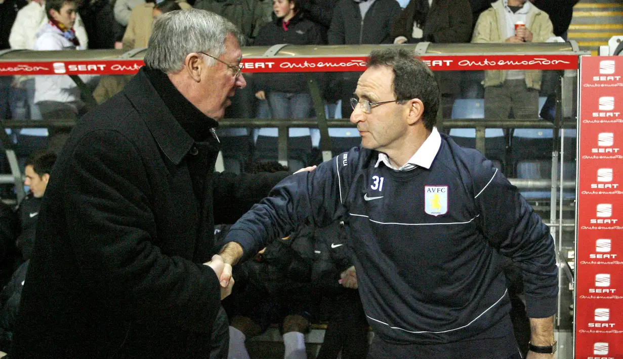 Dari pertandingan tersebut, O'Neill harus mengakui keunggulan Fergie dalam 15 pertandingan.  (Foto: AFP/Ian Kington)