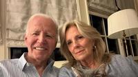 Potret Presiden ke-46 Amerika Serikat Joe Biden dan istrinya Jill saat menyampaikan terima kasih atas dukungan publik menyusul diagnosis kanker prostat yang diderita Biden. (Dok. Instagram/@joebiden)