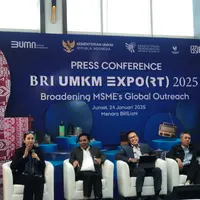 Press Conference BRI UMKM EXPO(RT) 2025 (Fimela/ Nadya Aufia)