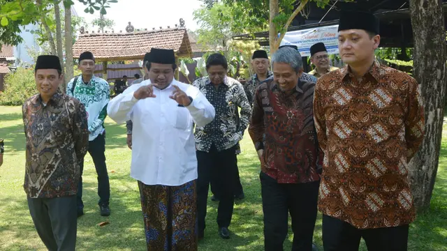 Direktur Utama Bank BTN Nixon LP Napitupulu saat menghadiri Pembukaan Pelatihan BTN Santri Developer di Pondok Pesantren Edi Mancoro di Kabupaten Semarang