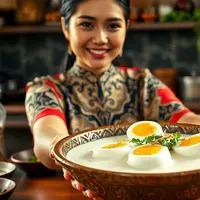 resep opor telur ©Ilustrasi dibuat AI
