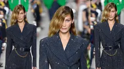 Tidak hanya karena bakat modeling dan keindahan tubuhnya, namun juga berkat karakter wajah Bella Hadid yang kuat dan fotogenik. (Liputan6.com/IG/bellahadid)