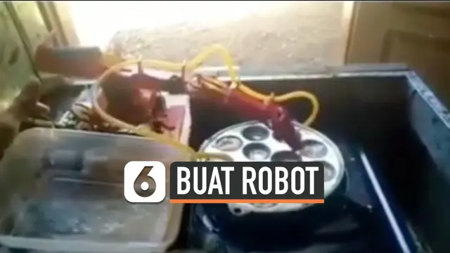 VIDEO: Remaja Lulusan SMK Bikin Robot untuk Bantu Ibunya
